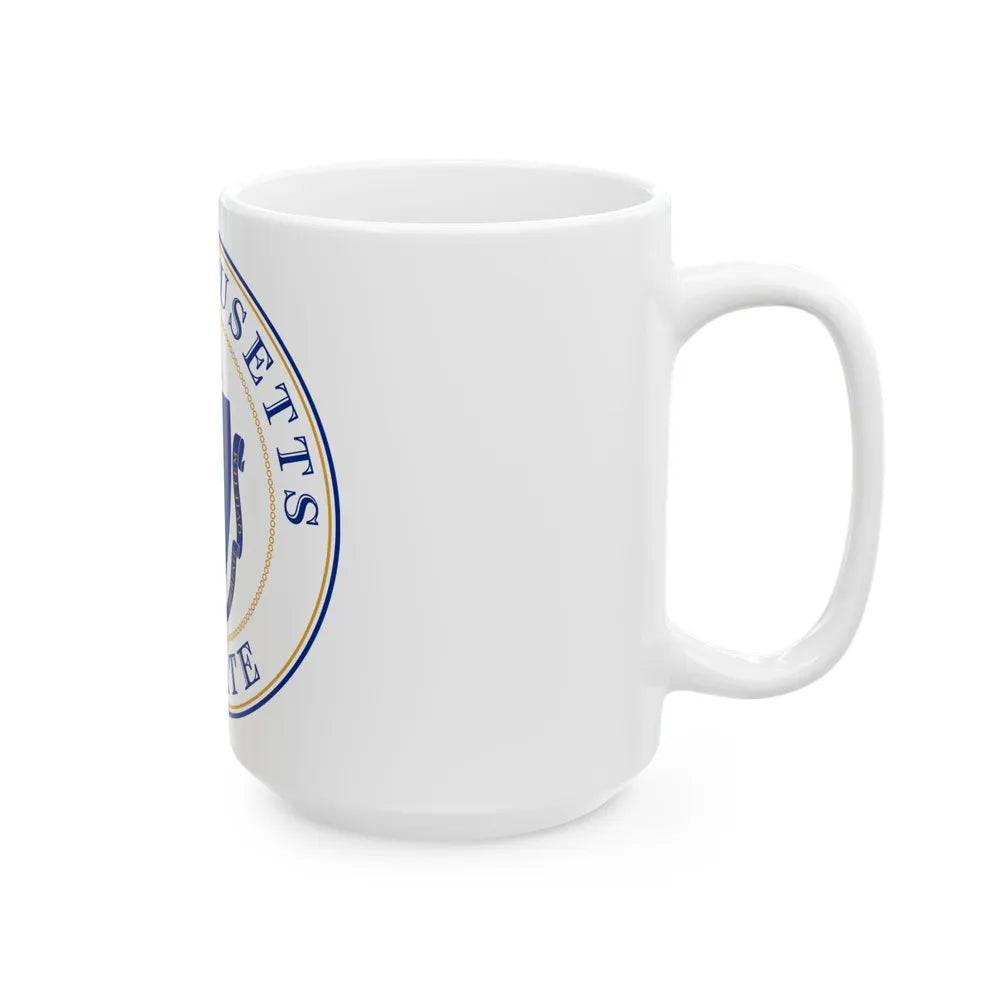 Senate of Massachusetts - White Coffee Mug-Go Mug Yourself