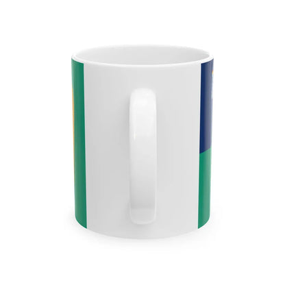 Flag of Dublin City Ireland - White Coffee Mug-Go Mug Yourself