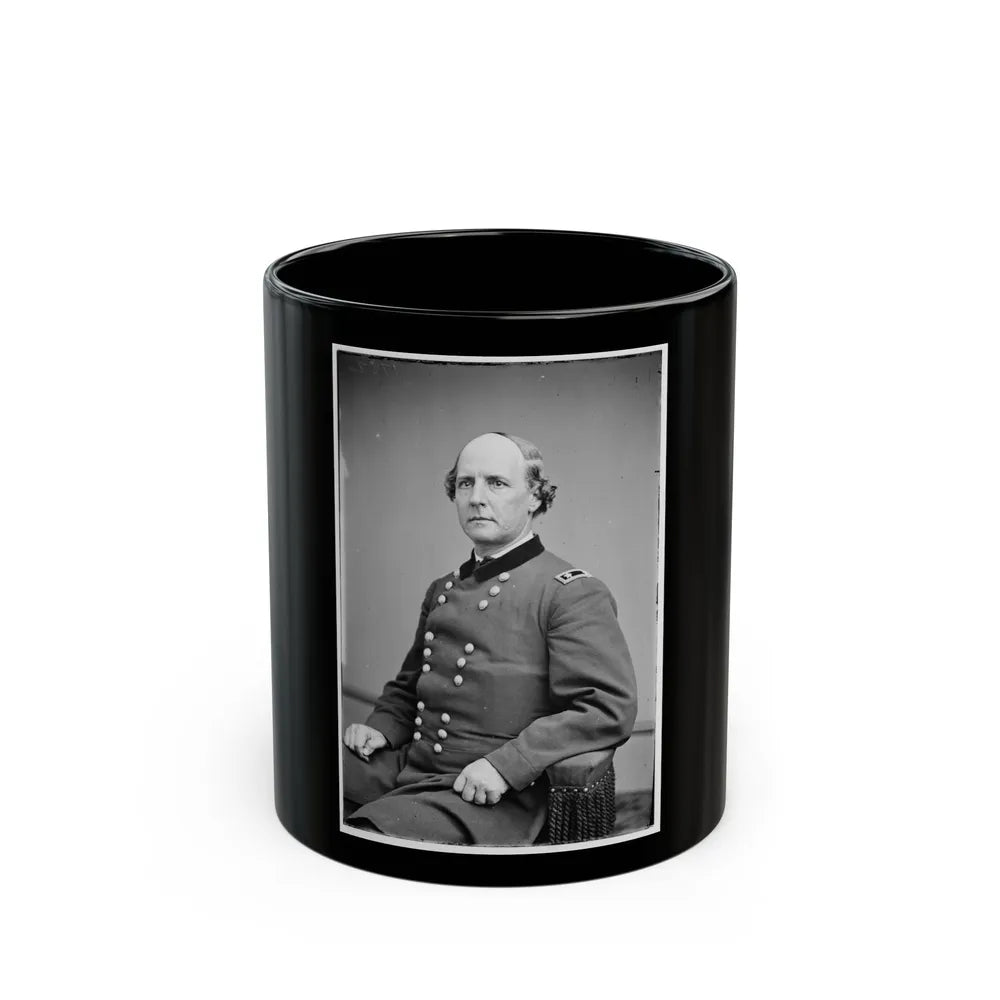 Portrait Of Maj. Gen. Stephen A. Hurlbut, Officer Of The Federal Army (U.S. Civil War) Black Coffee Mug-11oz-Go Mug Yourself