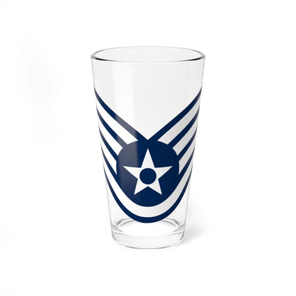 E5 USAF SSgt 1967-1991 (United States) (Military Rank) Pint Glass 16oz 16oz - Go Mug Yourself