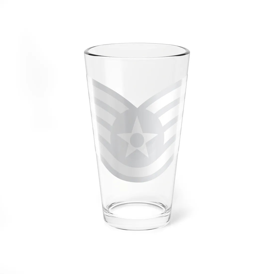 E5 USAF SSgt 1967-1991 (United States) (Military Rank) Pint Glass 16oz - Go Mug Yourself