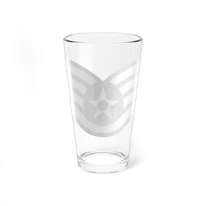 E5 USAF SSgt 1967-1991 (United States) (Military Rank) Pint Glass 16oz - Go Mug Yourself