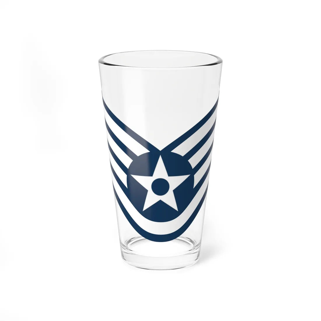 E5 USAF SSGT (United States) (Military Rank) Pint Glass 16oz 16oz - Go Mug Yourself