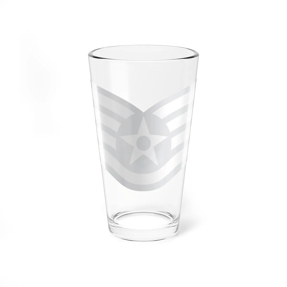 E5 USAF SSGT (United States) (Military Rank) Pint Glass 16oz - Go Mug Yourself