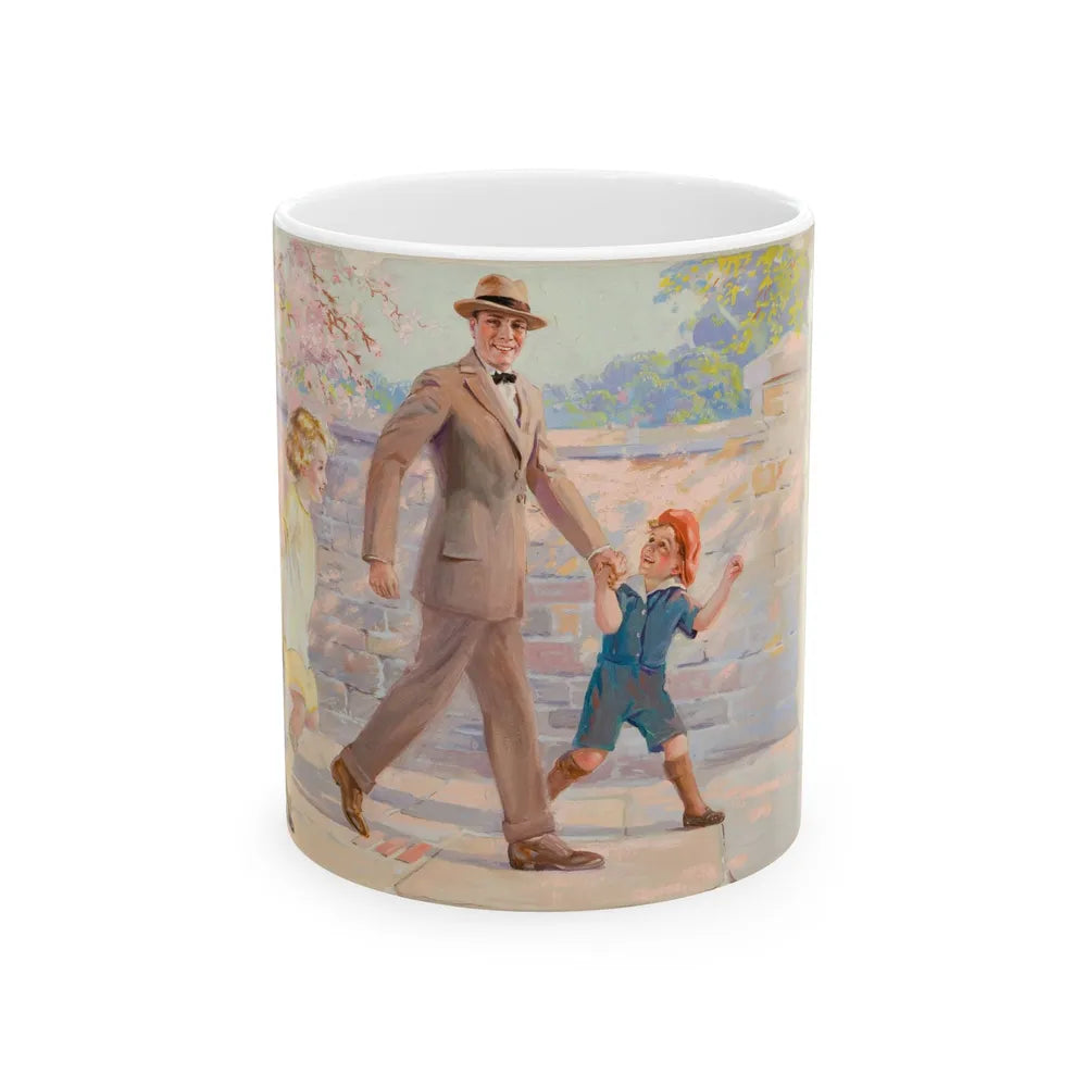 Cream of Wheat advertising illustration, 1925 - White Coffee Mug-11oz-Go Mug Yourself