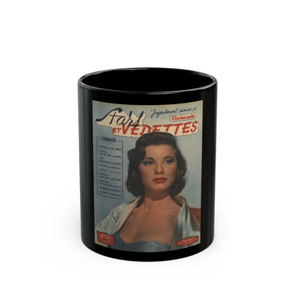 Peggy Dow #22 - Mag. Cover (Vintage Female Icon) Black Coffee Mug-11oz-Go Mug Yourself