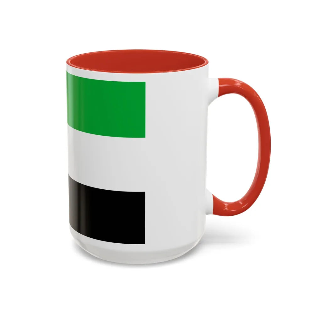 Flag of Extremadura Spain - Accent Coffee Mug-Go Mug Yourself