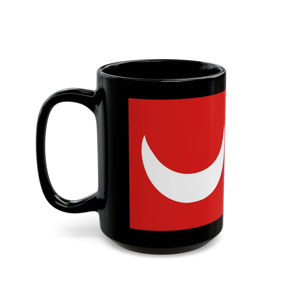 Flag of Tunis during 14th century - Black Coffee Mug-Go Mug Yourself