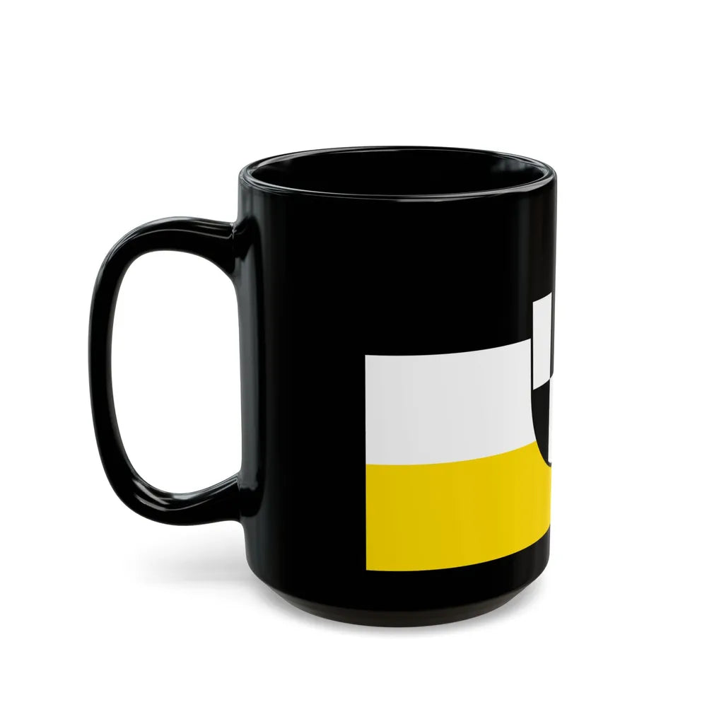 Flag of Zollernalbkreis Germany - Black Coffee Mug-Go Mug Yourself