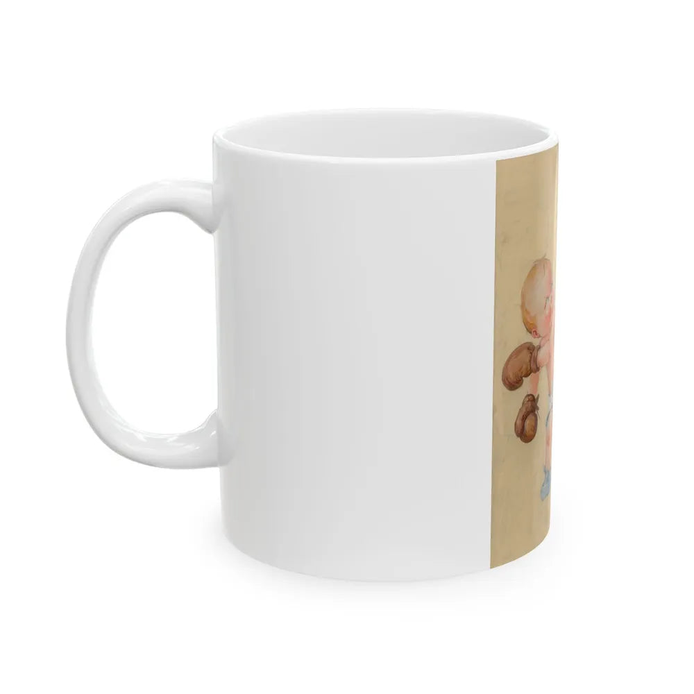 Boxing the World - White Coffee Mug-Go Mug Yourself