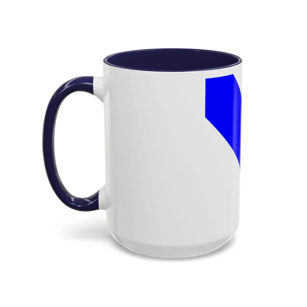 Flag of Bonfol Switzerland - Accent Coffee Mug-Go Mug Yourself