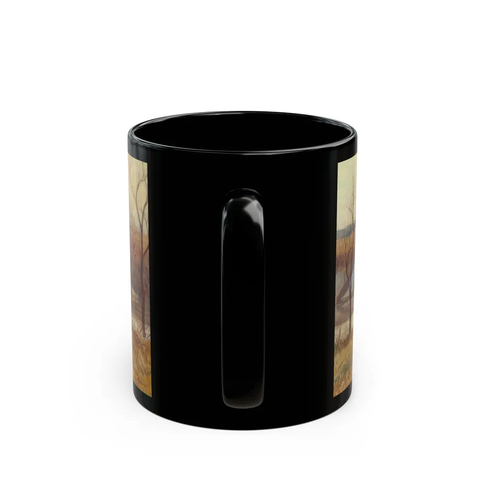 Early Spring - Black Coffee Mug-Go Mug Yourself