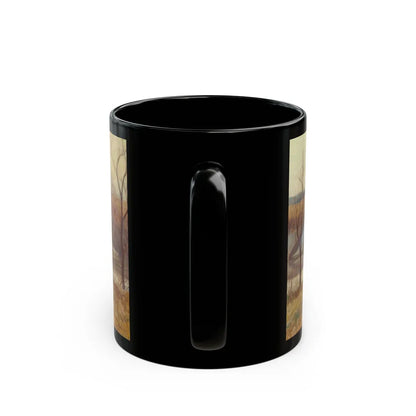 Early Spring - Black Coffee Mug-Go Mug Yourself