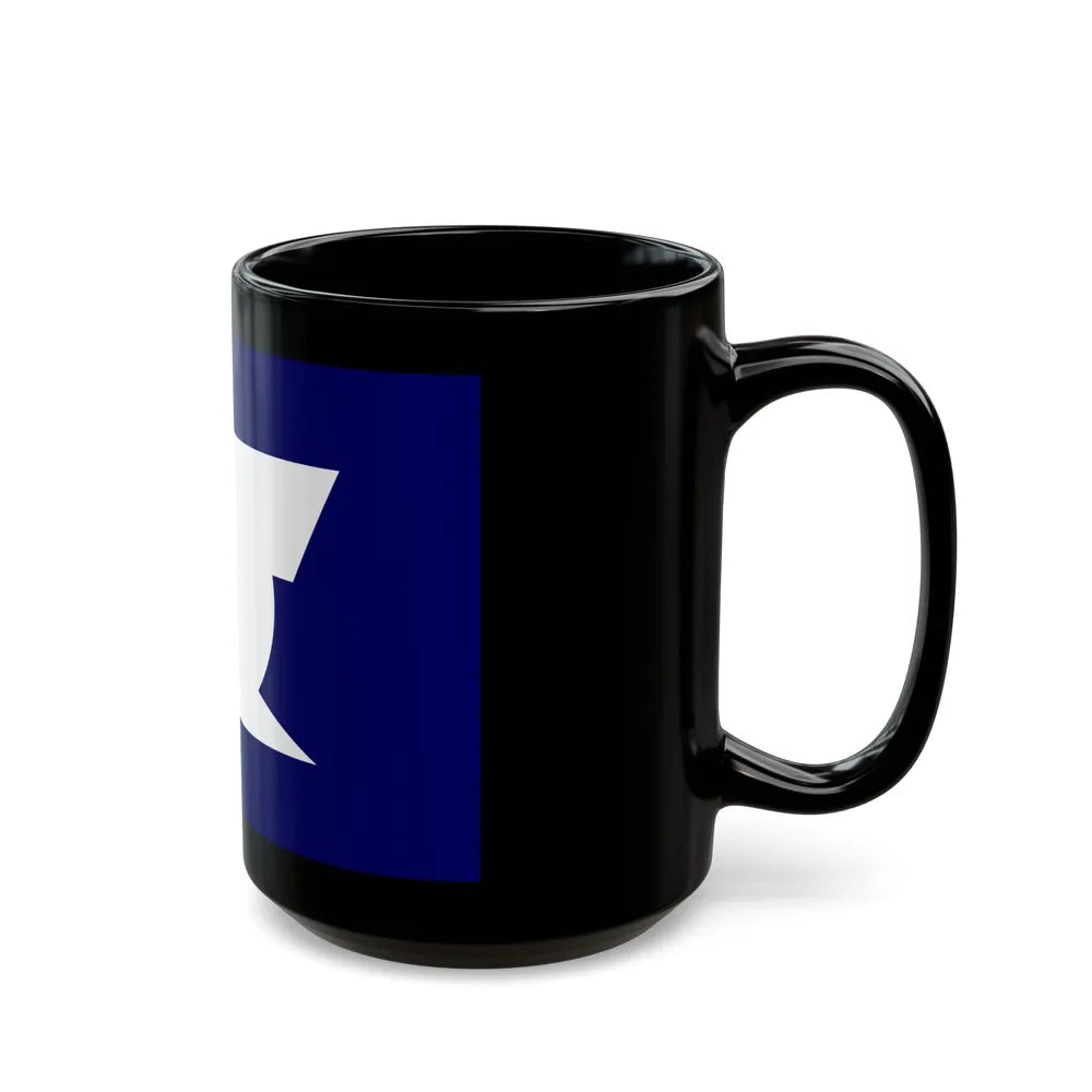 Flag of Edogawa Tokyo Japan - Black Coffee Mug-Go Mug Yourself