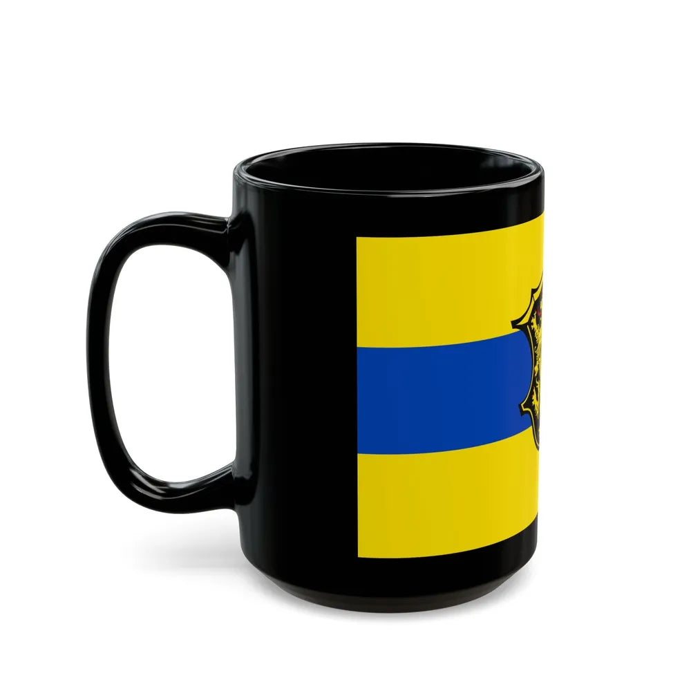 Flag of Neustadt an der Waldnaab Germany - Black Coffee Mug-Go Mug Yourself