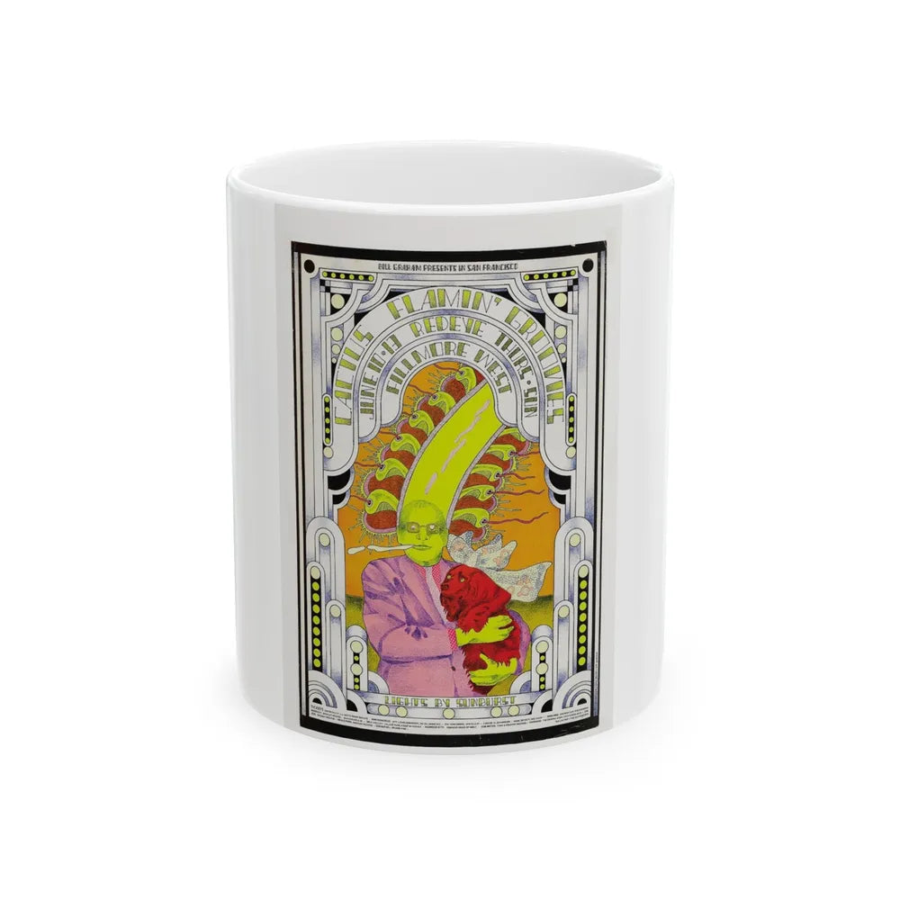 Cactus 1971 (Music Poster) White Coffee Mug-11oz-Go Mug Yourself