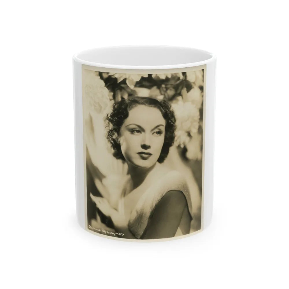 Fay Wray #166 (Vintage Female Icon) White Coffee Mug-11oz-Go Mug Yourself