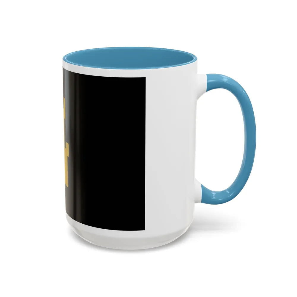 Flag of Finnmark Norway - Accent Coffee Mug-Go Mug Yourself