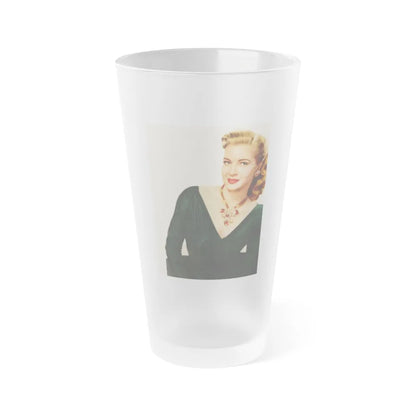 Lori Nelson #85 (Vintage Female Icon) Frosted Pint 16oz-16oz-Frosted-Go Mug Yourself