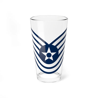 E6 USAF TSgt 1967-1991 (United States) (Military Rank) Pint Glass 16oz 16oz - Go Mug Yourself