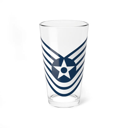 E6 USAF TSGT (United States) (Military Rank) Pint Glass 16oz 16oz - Go Mug Yourself
