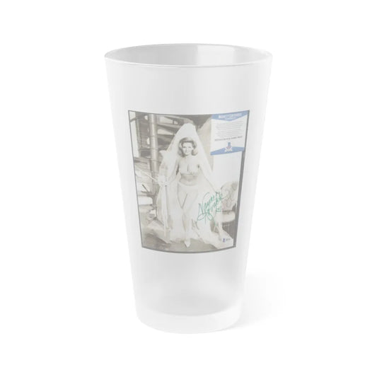 Nancy Kovack #563 (Vintage Female Icon) Frosted Pint 16oz-16oz-Frosted-Go Mug Yourself