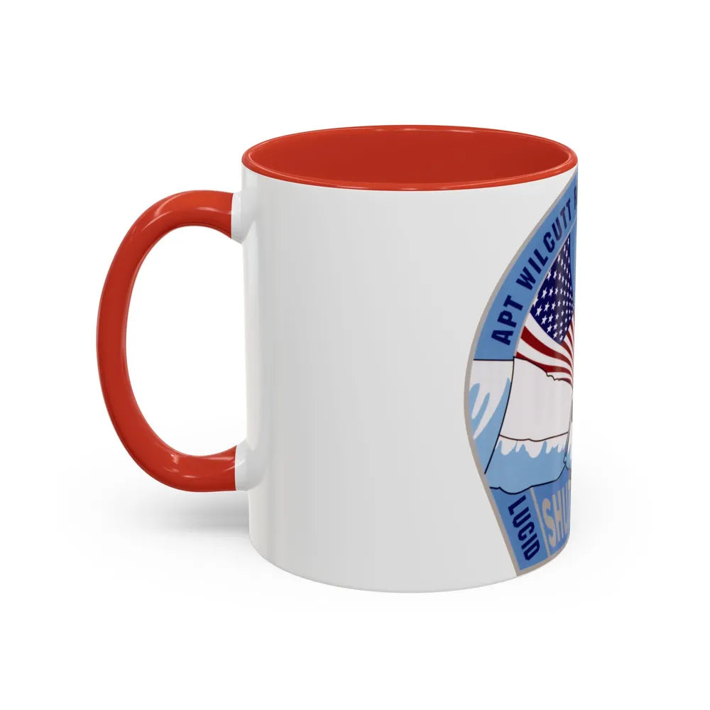 STS 79 (NASA) Accent Coffee Mug-Go Mug Yourself