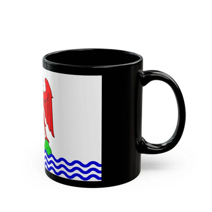 Flag of Alpes Maritimes France 2 - Black Coffee Mug-Go Mug Yourself