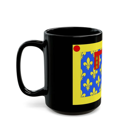 Flag of Pas de Calais France 2 - Black Coffee Mug-Go Mug Yourself