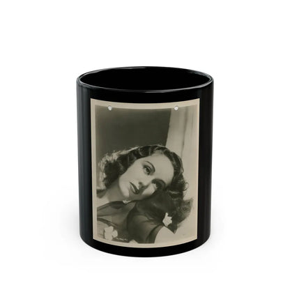 Fay Wray #165 (Vintage Female Icon) Black Coffee Mug-11oz-Go Mug Yourself