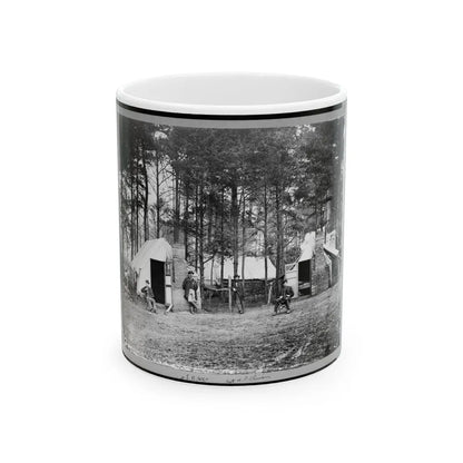 Quarters Of Capt. Harry Clinton, Qt. Mst. Of Provost Marshal Dept., Brandy Station, Virginia (U.S. Civil War) White Coffee Mug-11oz-Go Mug Yourself