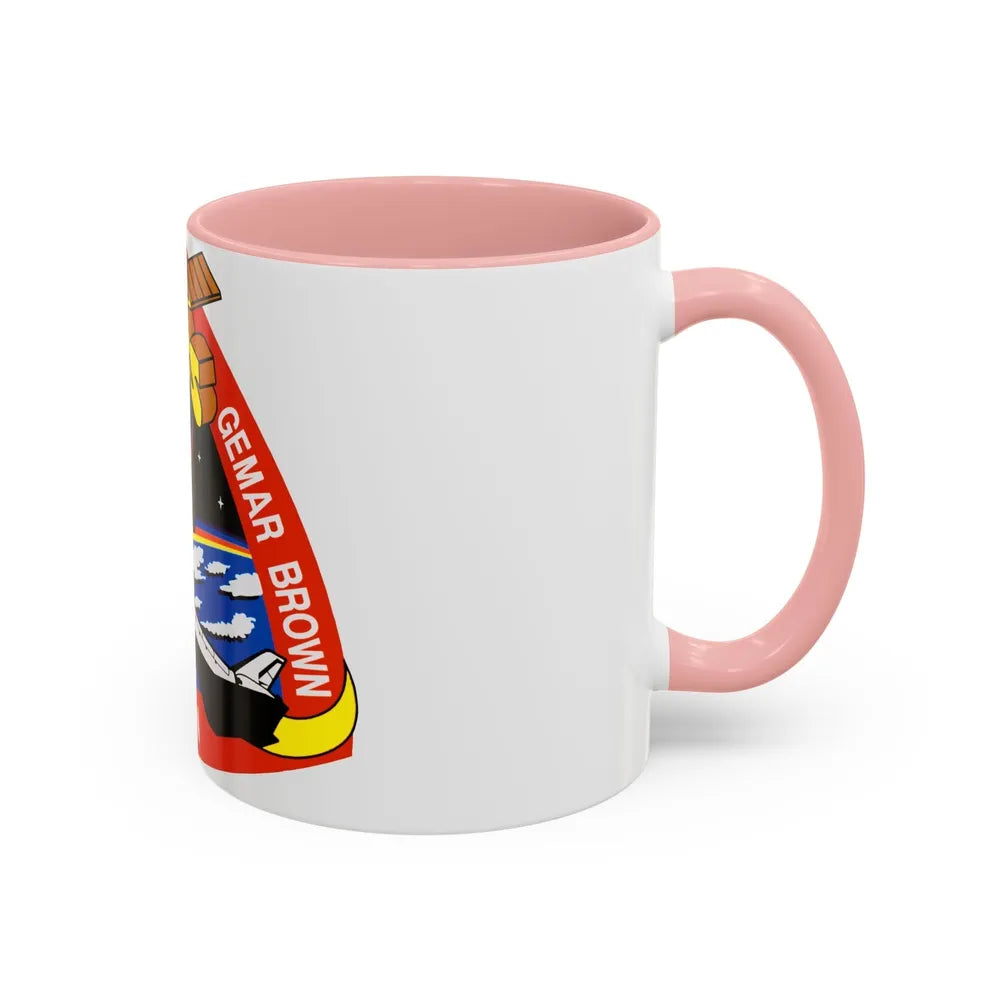 STS 48 (NASA) Accent Coffee Mug-Go Mug Yourself