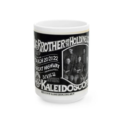 Kaleidoscope - 1970 (Music Poster) White Coffee Mug-15oz-Go Mug Yourself