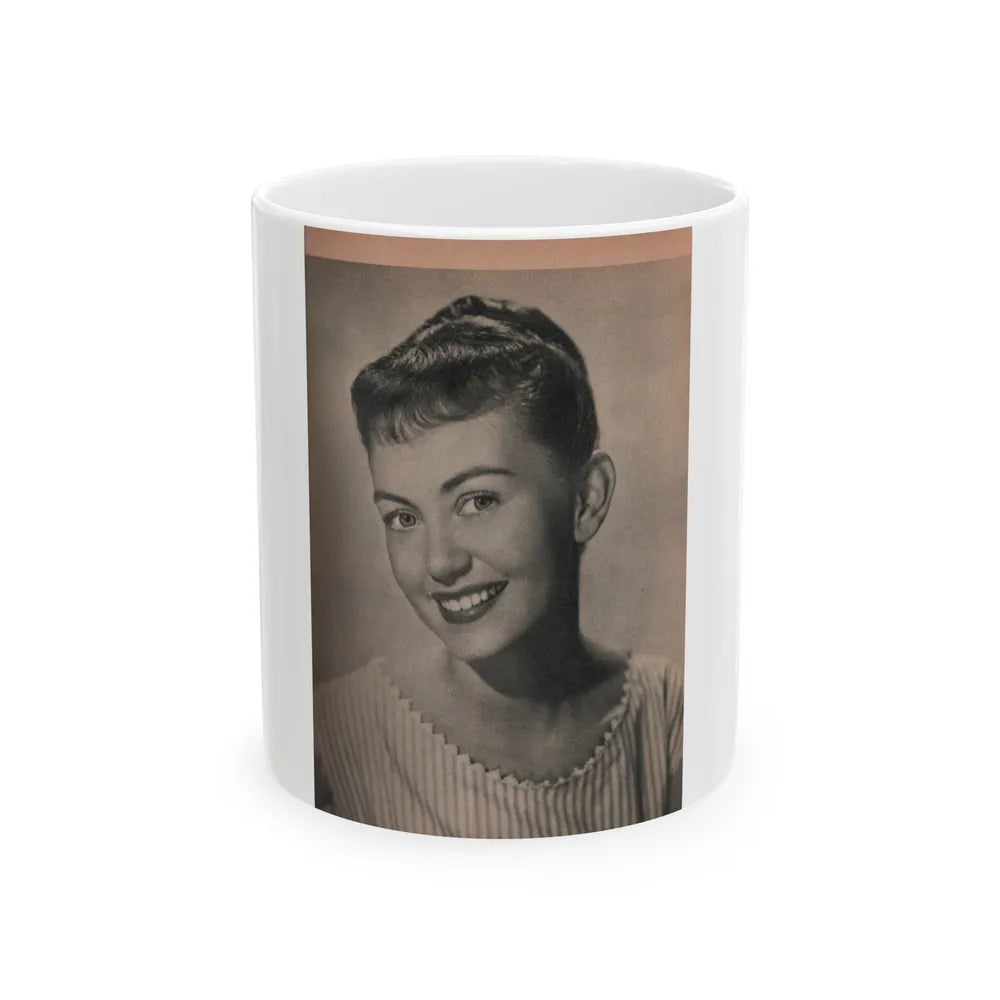 Janette Scott #53 - Life Story+Glamour Photos #38 Fans Star Library - Glamour Photo #1 (Vintage Female Icon) White Coffee Mug-11oz-Go Mug Yourself