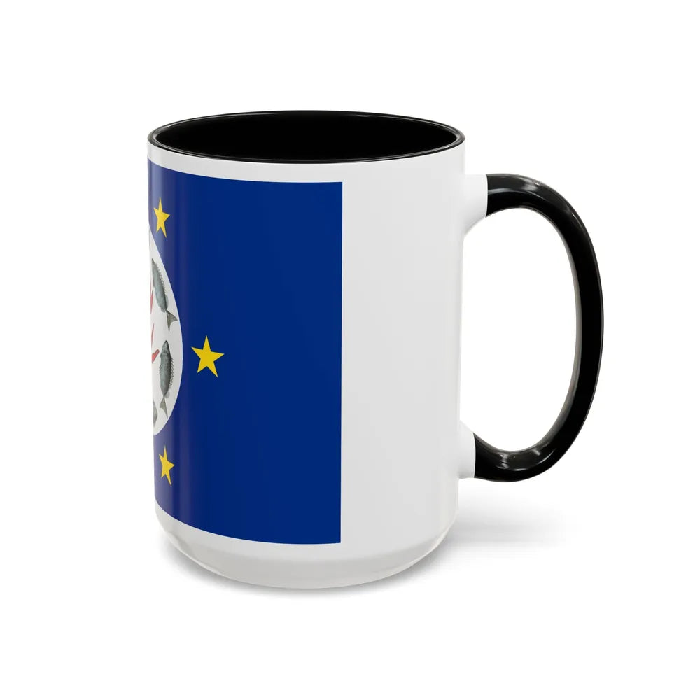 Flag of Airai Palau - Accent Coffee Mug-Go Mug Yourself