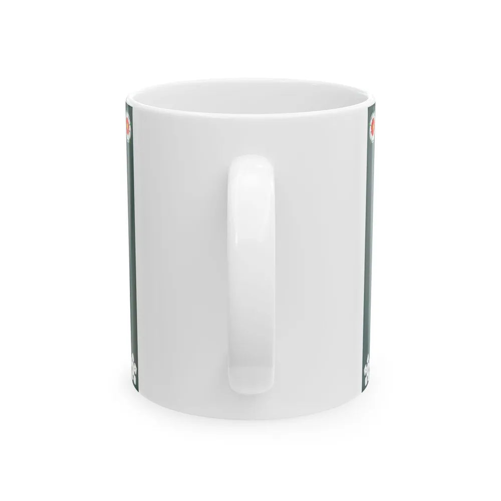 Flag of Cumbria UK - White Coffee Mug-Go Mug Yourself