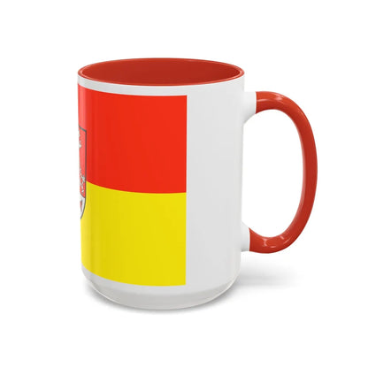 Flag of Forchheim Germany - Accent Coffee Mug-Go Mug Yourself