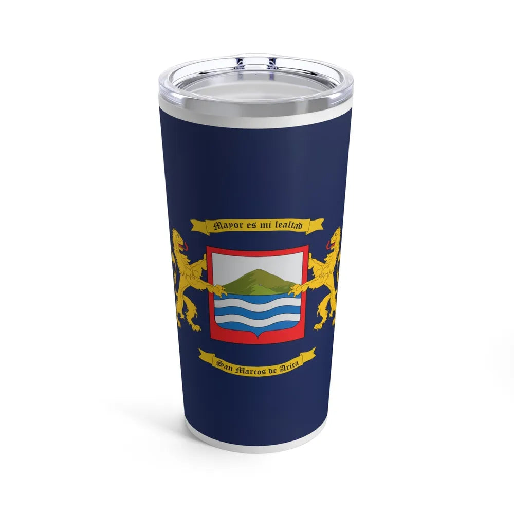 Flag of Arica Chile - Tumbler 20oz-20oz-Go Mug Yourself