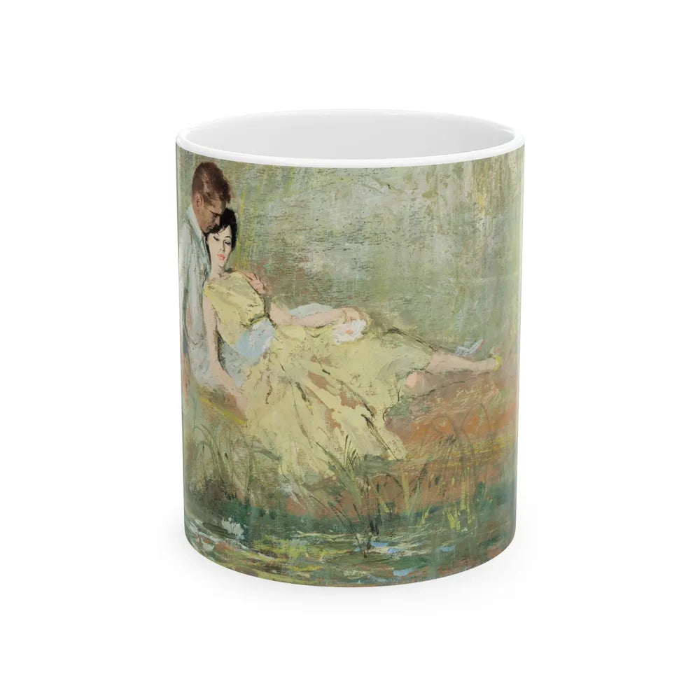 Cosmopolitan magazine illustration - White Coffee Mug-11oz-Go Mug Yourself