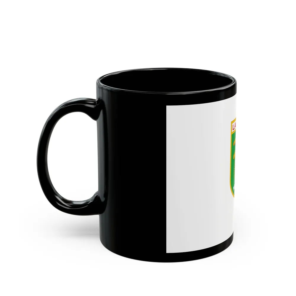 Flag of Lampung Indonesia - Black Coffee Mug-Go Mug Yourself