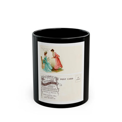 Front and back of advertising postcard for Campbell's Dye Works - Black Coffee Mug-11oz-Go Mug Yourself