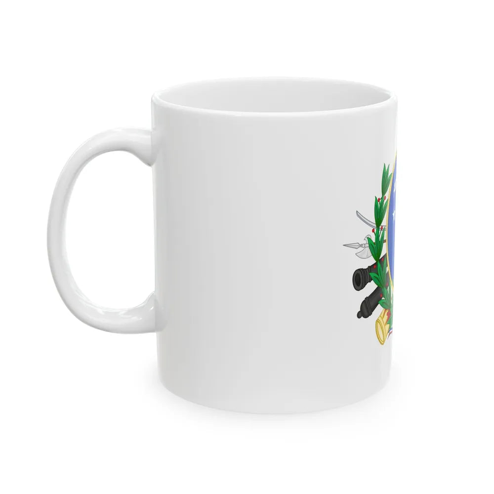 Coat of Arms of Chile (1819-1834) - White Coffee Mug-Go Mug Yourself