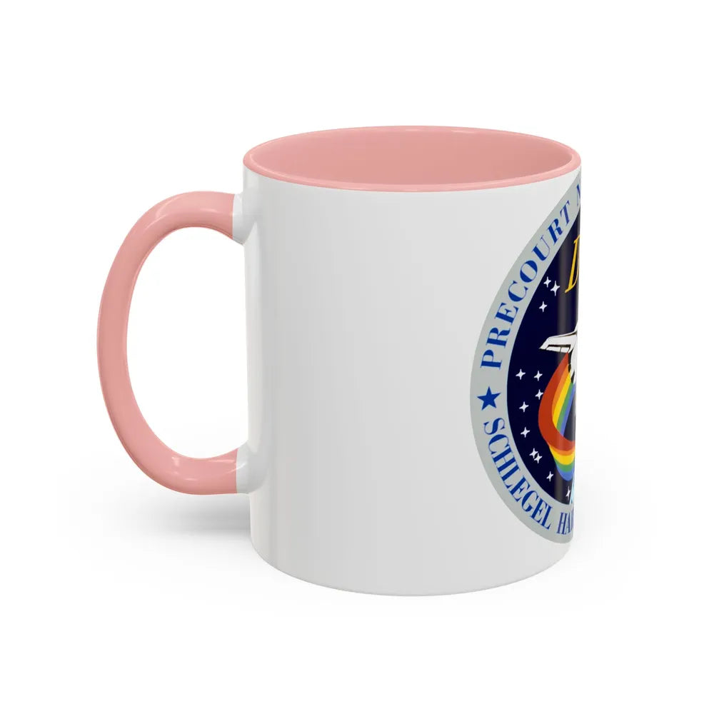 STS 55 (NASA) Accent Coffee Mug-Go Mug Yourself