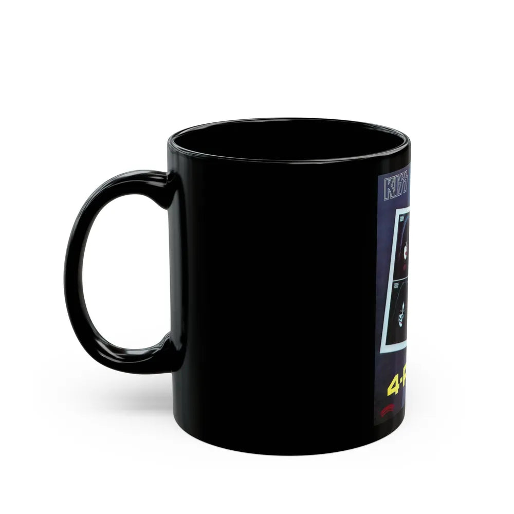 Kizz 1978 (Music Poster) Black Coffee Mug-Go Mug Yourself