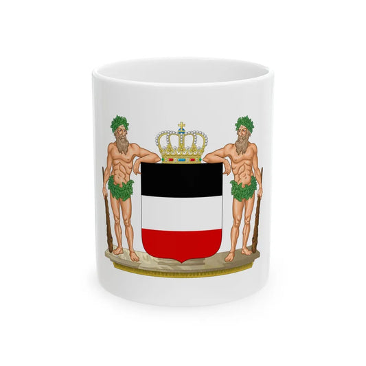 Coat of arms of the North German Confederation - White Coffee Mug-11oz-Go Mug Yourself