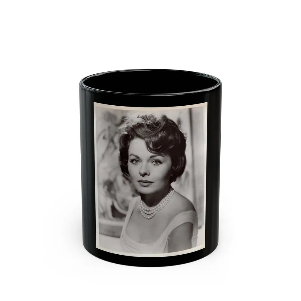 Jeanne Crain #183 (Vintage Female Icon) Black Coffee Mug-11oz-Go Mug Yourself