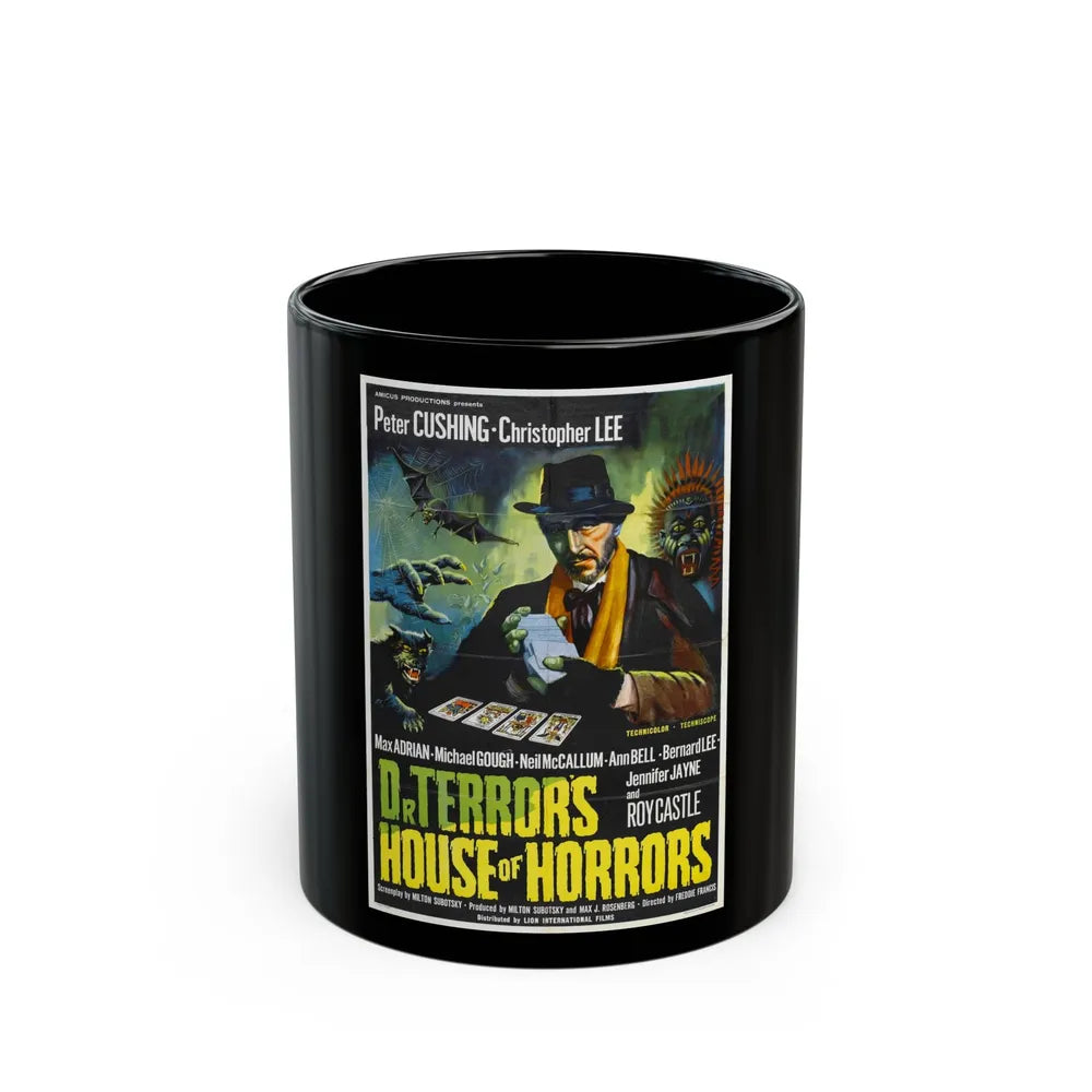 DR. TERROR'S HOUSE OF HORRORS (3) 1967 Movie Poster - Black Coffee Mug-11oz-Go Mug Yourself