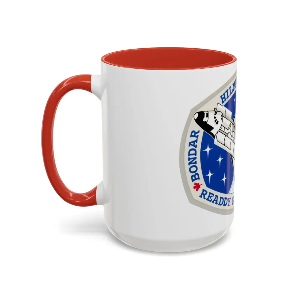 STS 42 (NASA) Accent Coffee Mug-Go Mug Yourself