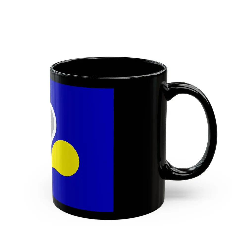 Flag of the Brussels Capital Region 2 Belgium - Black Coffee Mug-Go Mug Yourself