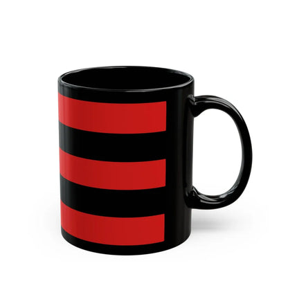 Flag of Tunis during 14th century - Black Coffee Mug-Go Mug Yourself